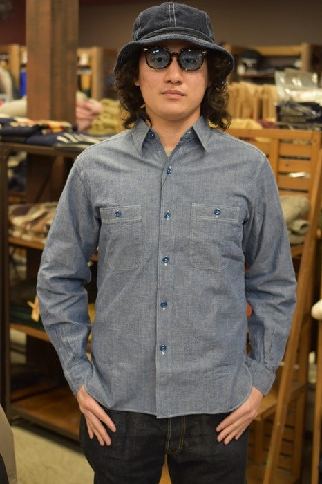 迷ったらコレ！！ バズリクソンズ シャンブレーシャツ | barnstormer