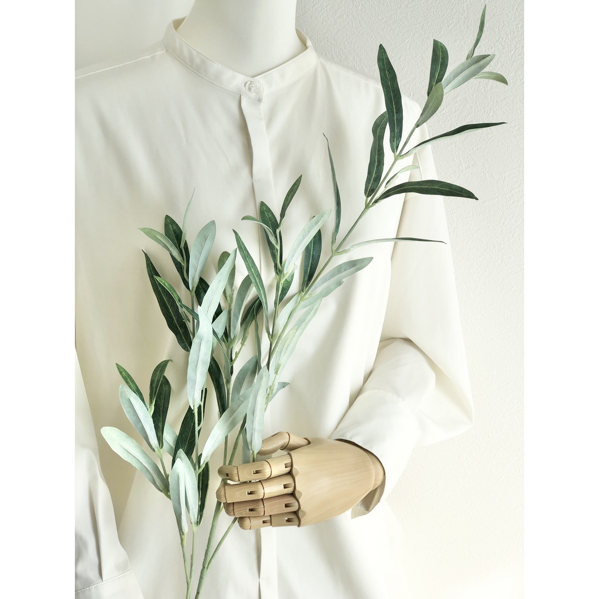 造花】アスカ/オリーブ セージグリーン/A-44147-53S - 花材通販はなど