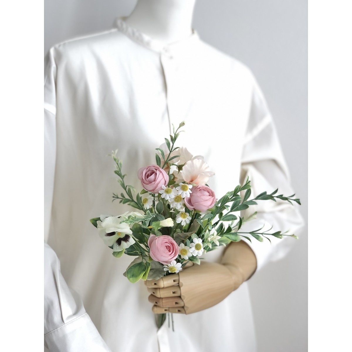 即日☆【造花】MAGIQ東京堂/ハミングラナンブーケ ピンク #2 PINK