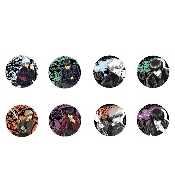 アパレル: 銀魂 きらきら缶バッジコレクション ライダースver. 【1BOX