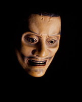 能面 筋怪士（すじあやかし）[22806000112]の写真・イラスト素材