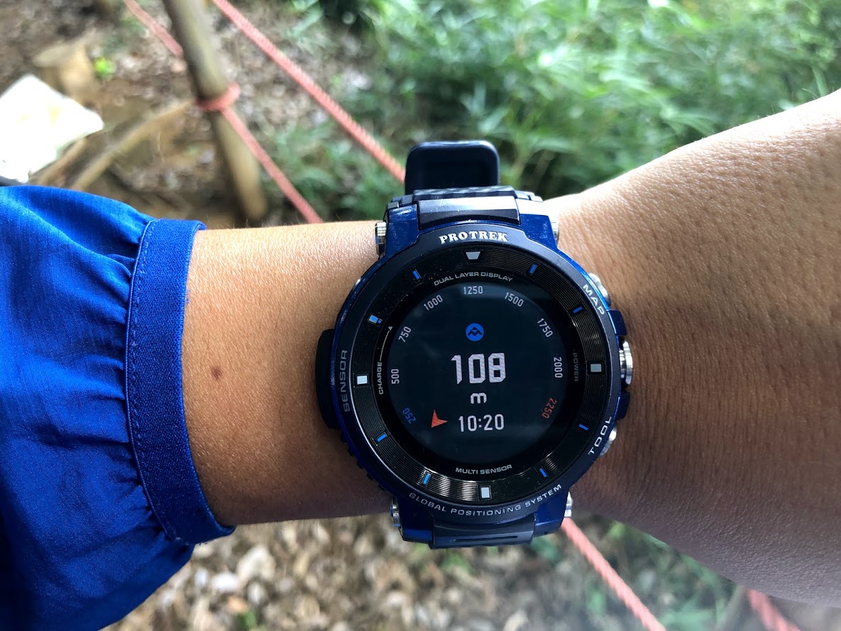 PRO TREK Smartを3カ月使い倒したらソト遊びが上手くなった