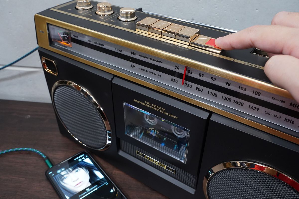 80年代リバイバルなORIONの「ラジカセ」をレビュー。SONY、AXIA