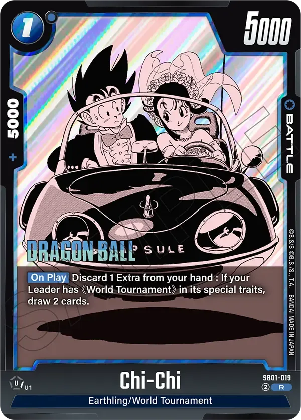 SB01-019 Chi-Chi Dragon Ball Super Card Game Fusion World Card