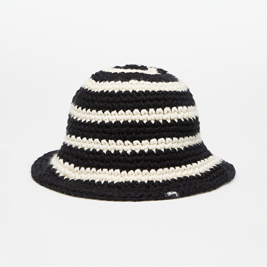 Bucket hats Stüssy Swirl Knit Bucket Hat Black (1321167 black