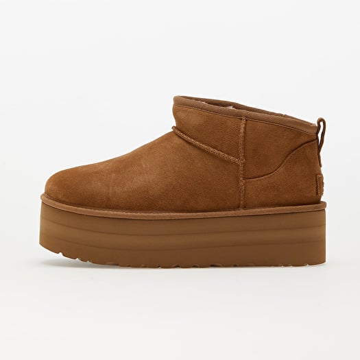 Женская обувь UGG W Classic Ultra Mini Platform Chestnut (1135092