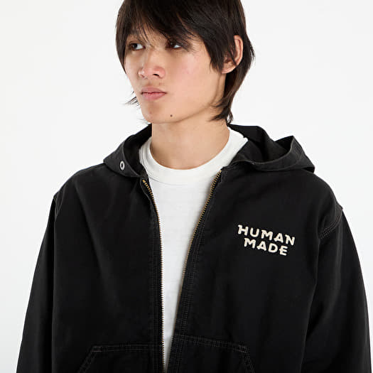 Jackets HUMAN MADE Hooded Jacket Black (HM30JK033BK) | Footshop