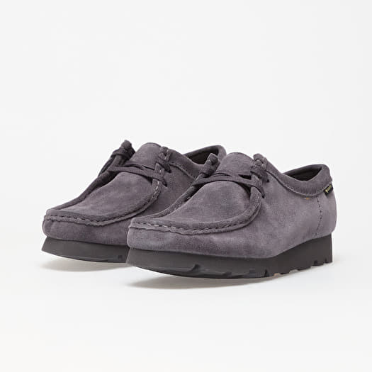 Women's shoes Clarks Originals WallabeeGTX Purple Grey Sde