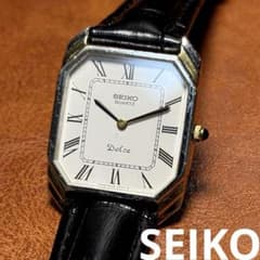 A74 希少 稼動品 SEIKO DOLCE レクタンギュラー80年代 - メルカリ