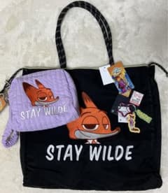 新品 しまむら アベイル ズートピア ニック トート バッグ チャーム