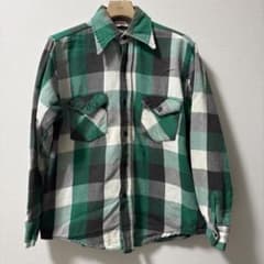 60s 〜70s FROSTPROOF ブロックチェックヘビー フランネル - メルカリ