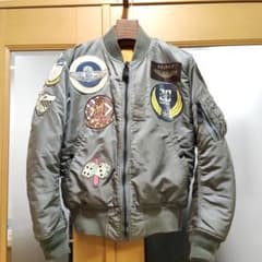 美品 アヴィレックス MA-1 トップガン S フライトジャケット 長渕剛