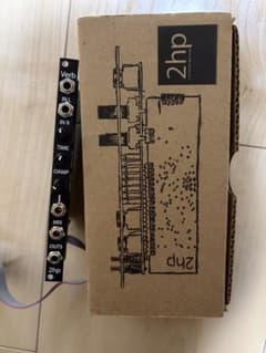 2hp verb モジュラーシンセサイザー - メルカリ