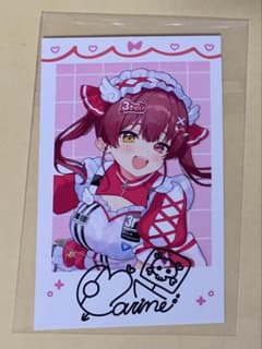 ホロライブ 3期生 1st EPきゅるるん大作戦 宝鐘マリン チェキ サイン