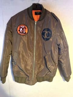 CHANEL MA-1ジャケット オリーブグリーン - メルカリ