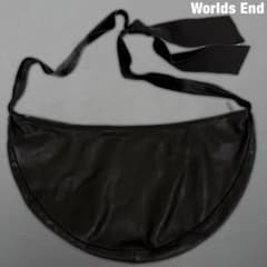 希少 Worlds End 90s 00s レザー バナナバッグ ワールズエンド - メルカリ