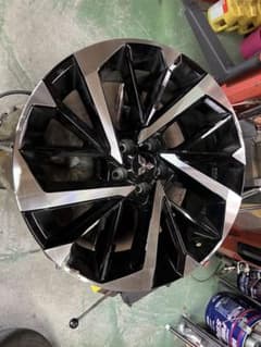 三菱 アウトランダー PHEV 純正20インチ アルミホイール1本 ガリ傷あり