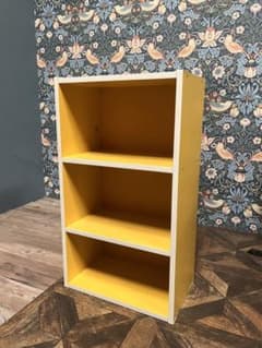棚 ラック 黄色 イエロー 昭和レトロ レトロポップ 当時物 インテリア