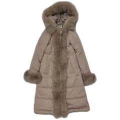 美品 diagram フォックスファー トリミング ダウン コート - メルカリ