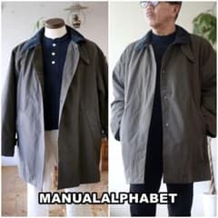MANUAL ALPHABET マニュアルアルファベット ハーフコートM - メルカリ