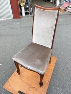 maruni マルニ 木製 ダイニングチェア ラタン 籐 旧ロゴ 木製椅子