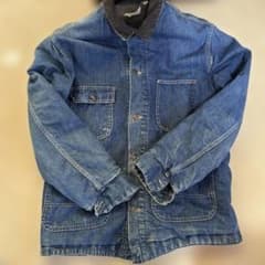 60s SEARS シアーズ デニムカバーオール ブランケットライナー サイズL