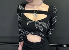 melt the lady lily open tops black - メルカリ