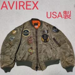 AVIREX アヴィレックス MA-1 USA製 トップガン 長渕剛 - メルカリ