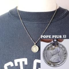 40s スウィートハートジュエリー ベル 鐘 シルバー 勿忘草 リボン 鈴