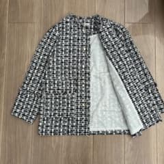 IENA Marin Tweed ジャケット.S ブラック ツイード ツィード - メルカリ