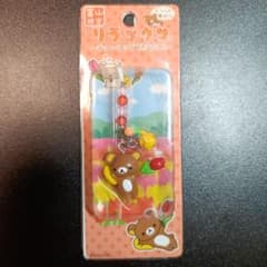 リラックマ ご当地チャームストラップ 富山限定 チューリップでだら