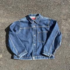 90s】 old supreme 1st type denim jacket - メルカリ