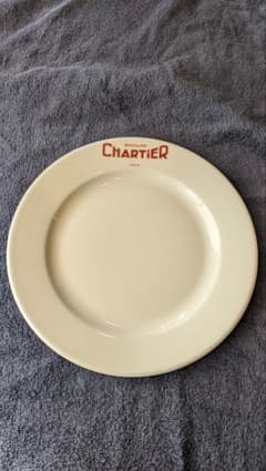 パリで購入】BOUILLON CHARTIER ディナープレート - メルカリ