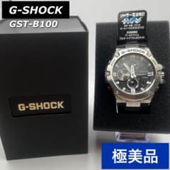 未使用に近い極美品 】G-SHOCK GST-B100 ブラック 箱付 - メルカリ