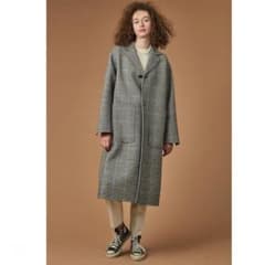 美品☆Shinzone TENT LINE COAT チェック柄 - メルカリ