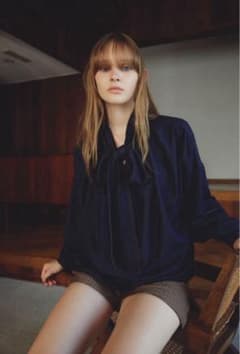 THETOE Romer Ribbon Blouse - メルカリ