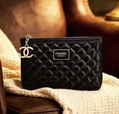 非売品】CHANEL シャネル キルティングポーチ - メルカリ