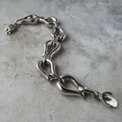 ヴィンテージ モダニストリンクブレスレット シルバー925 メキシコ製