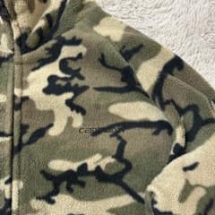 Carhartt カーハート 迷彩柄 フリースジャケット - メルカリ