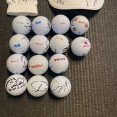 女子ゴルフオンネーム入りサイン 菅プロ、青木プロのボールのみ - メルカリ