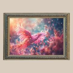 開運•風水•絵画風•ヒーリングアート】✨四神獣・朱雀✨ No.36 - メルカリ