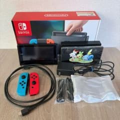 美品・付属品完備】Nintendo Switch 本体 赤/青 動作確認済 - メルカリ