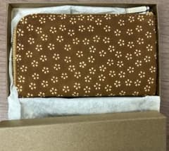 未使用品】印傳屋 L字型小銭入れ ふすべ 小桜 仕切り付き - メルカリ