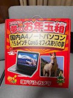 ヨドバシカメラ 2026年 夢のお年玉箱 国内A4ノートPC 15.6インチ