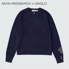 美品 アニヤハインドマーチ × ユニクロ カシミヤ100% ニット セーター