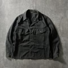 50s ワークジャケット 炭黒 片爪zipper - メルカリ
