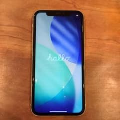 Apple iPhone 11 ホワイト 本体 64GB SIMフリー - メルカリ