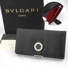 ✨極上美品・保証書付き✨ ブルガリ 長財布 ビーゼロワン ロゴマニア