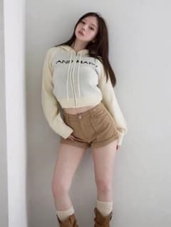 ANDMARY Jeniffer knit hoodie set - メルカリ