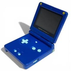 ゲームボーイアドバンスSP ロックマンブルー 本体 GAMEBOY GBA - メルカリ